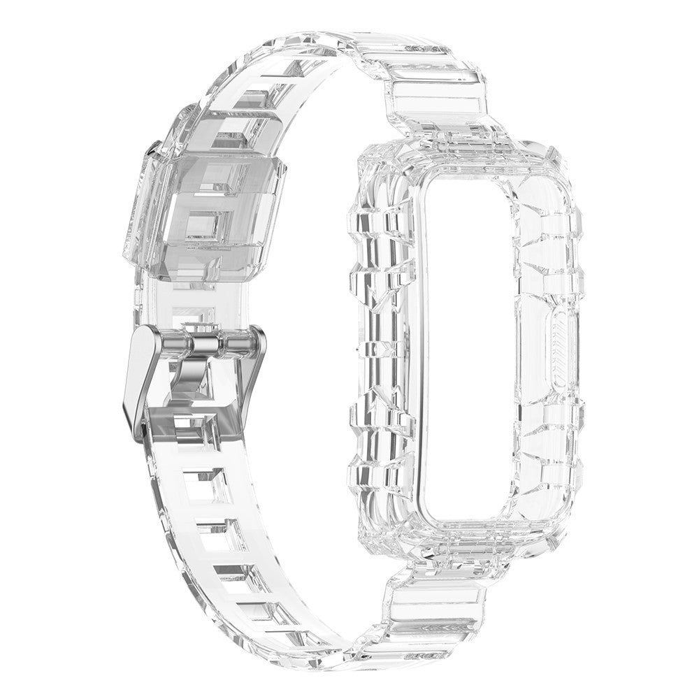 Tidsløst Silikone Universal Rem passer til Smartwatch - Gennemsigtig#serie_6