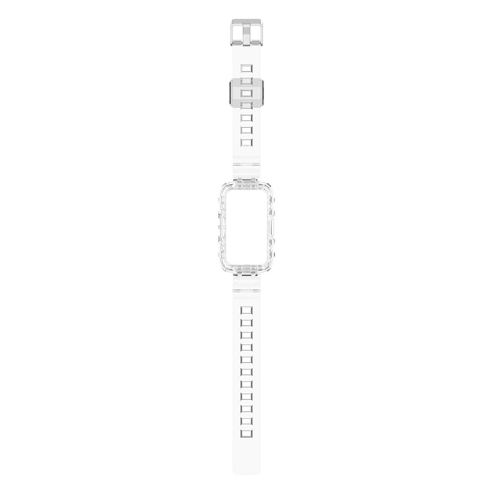 Tidsløst Silikone Universal Rem passer til Smartwatch - Gennemsigtig#serie_6