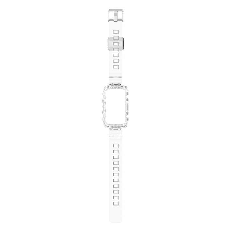 Tidsløst Silikone Universal Rem passer til Smartwatch - Gennemsigtig#serie_6