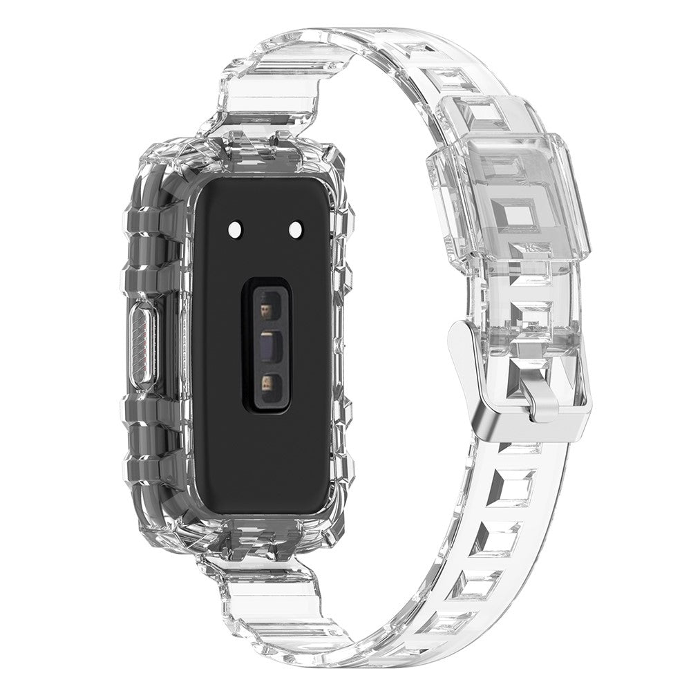 Tidsløst Silikone Universal Rem passer til Smartwatch - Gennemsigtig#serie_6