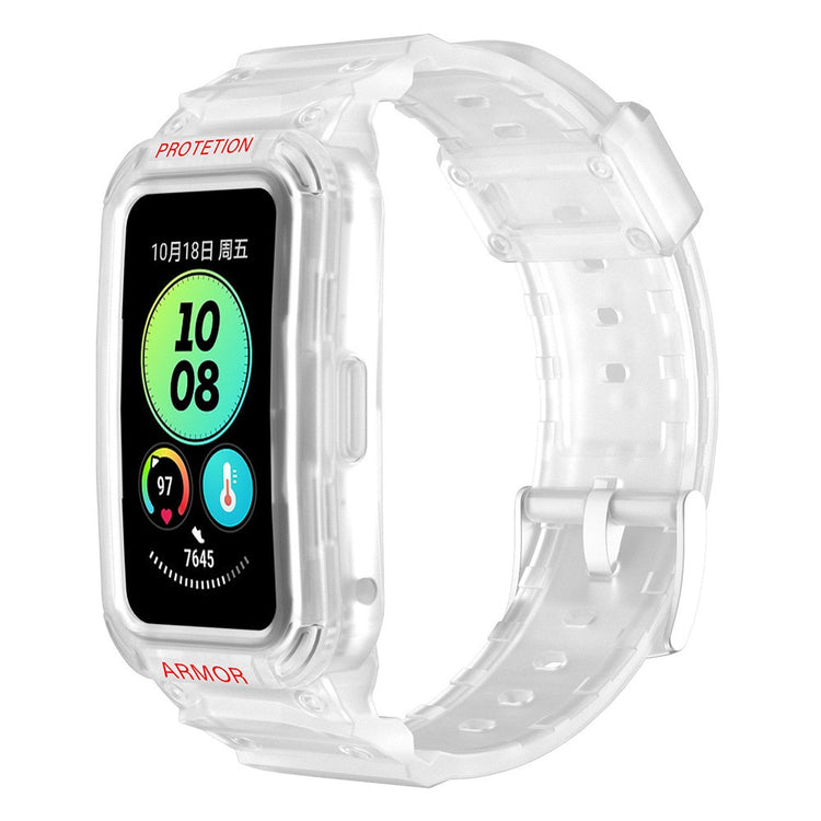 Huawei Band 8 / 7 / 6 strap with protective cover - Transparent#serie_7