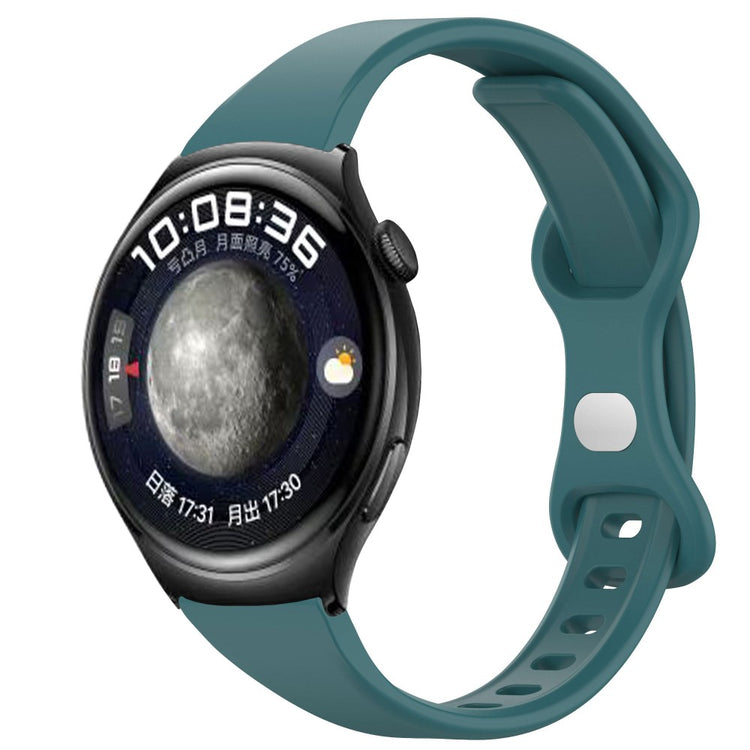 Komfortabel Silikone Universal Rem passer til Smartwatch - Grøn#serie_11