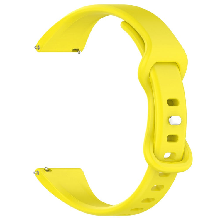 Komfortabel Silikone Universal Rem passer til Smartwatch - Gul#serie_6