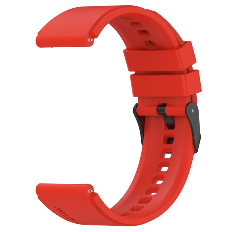 Vildt Sejt Silikone Universal Rem passer til Smartwatch - Rød#serie_2