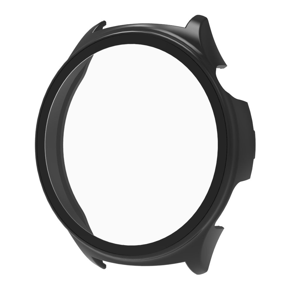 Mega Fed Cover med Skærmbeskytter i Plastik og Hærdet Glas passer til Huawei Watch 4 - Sort#serie_2