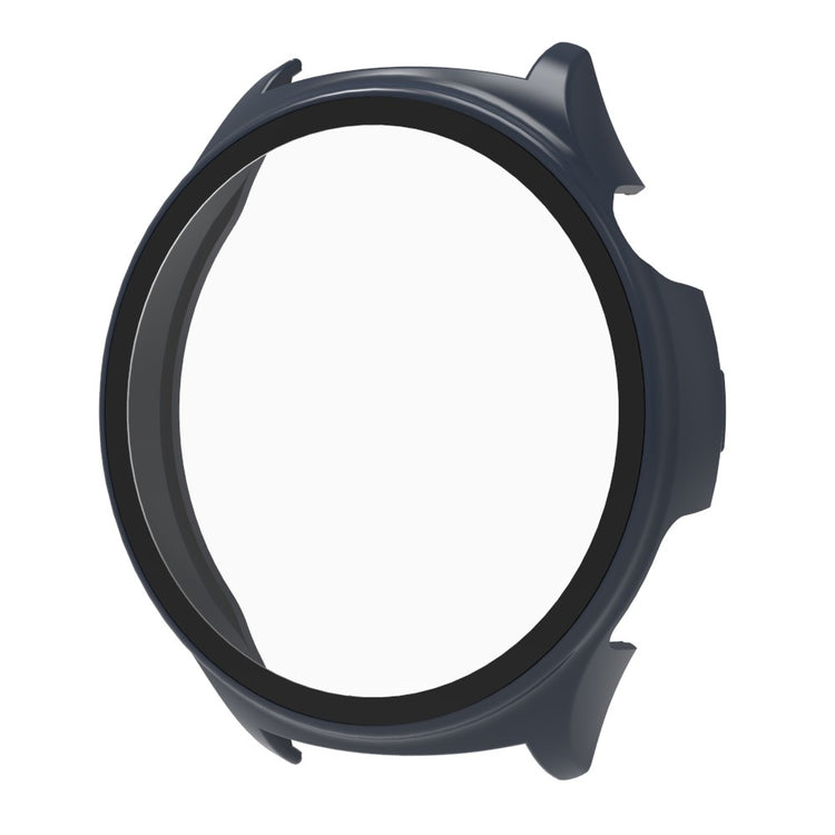 Mega Fed Cover med Skærmbeskytter i Plastik og Hærdet Glas passer til Huawei Watch 4 - Blå#serie_4