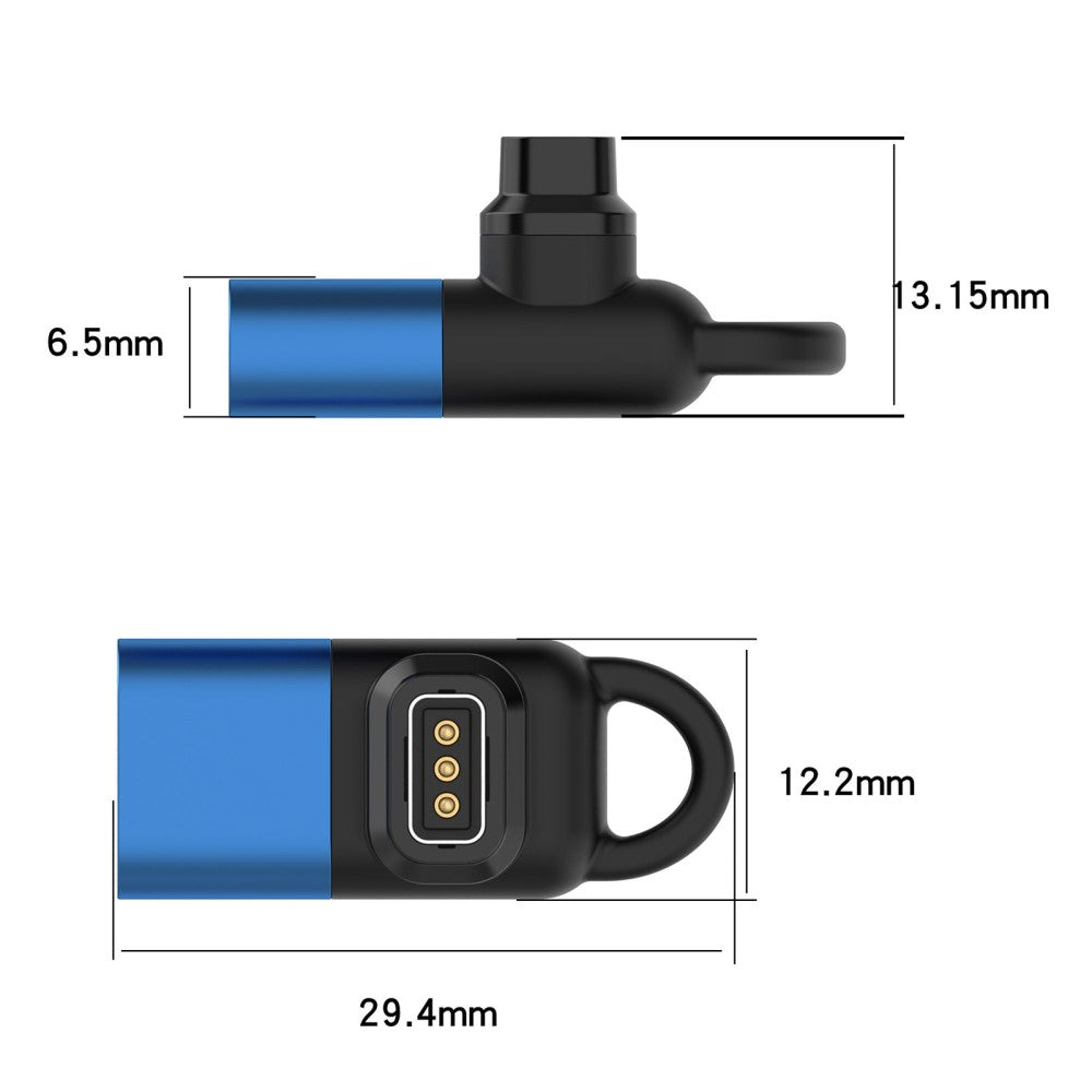 Universal Coros Type-C Ladestation Adapter - Blå#serie_2