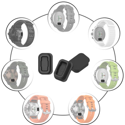 Super Pænt Silikone Cover passer til Coros Smartwatch - Sort#serie_1