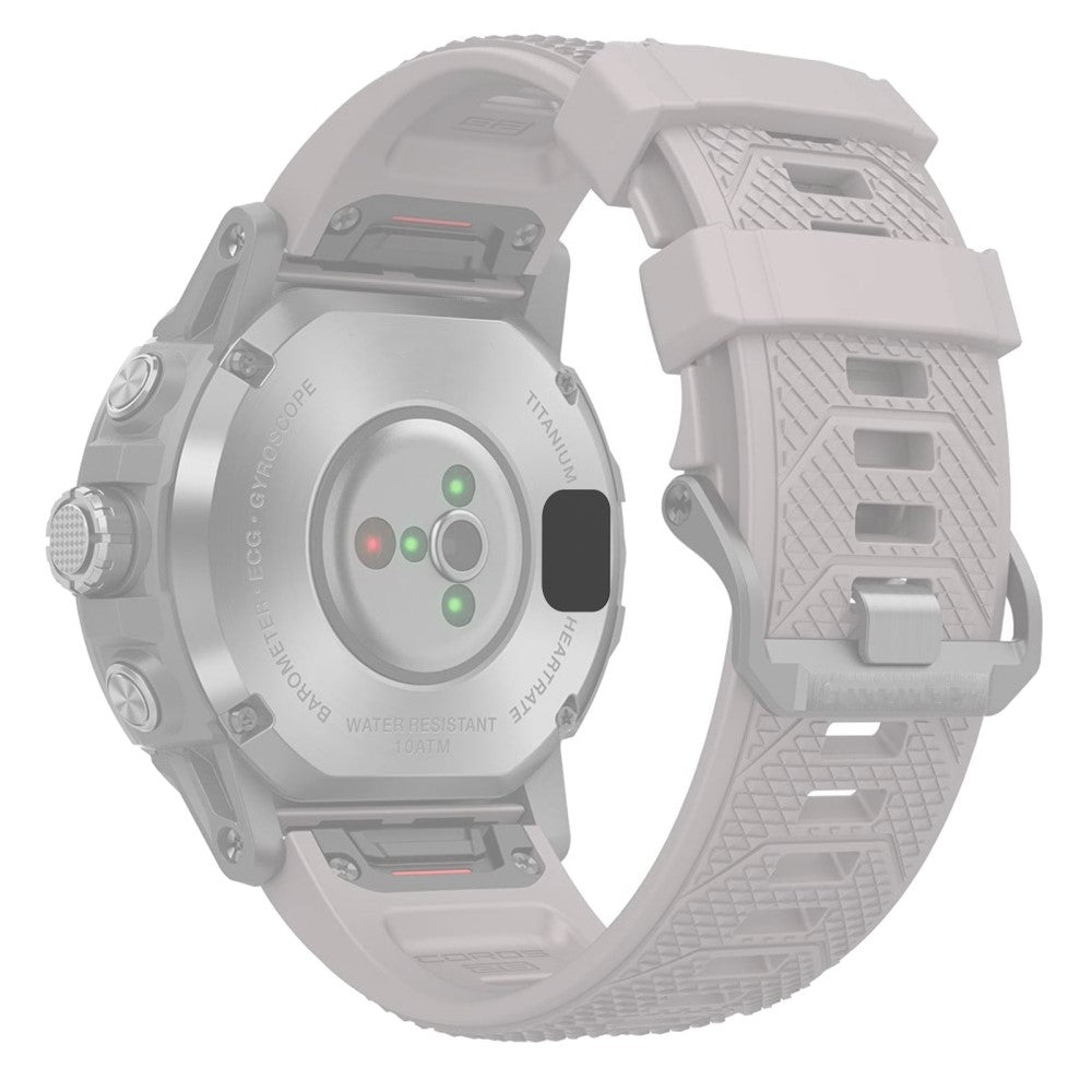 Super Pænt Silikone Cover passer til Coros Smartwatch - Rød#serie_5