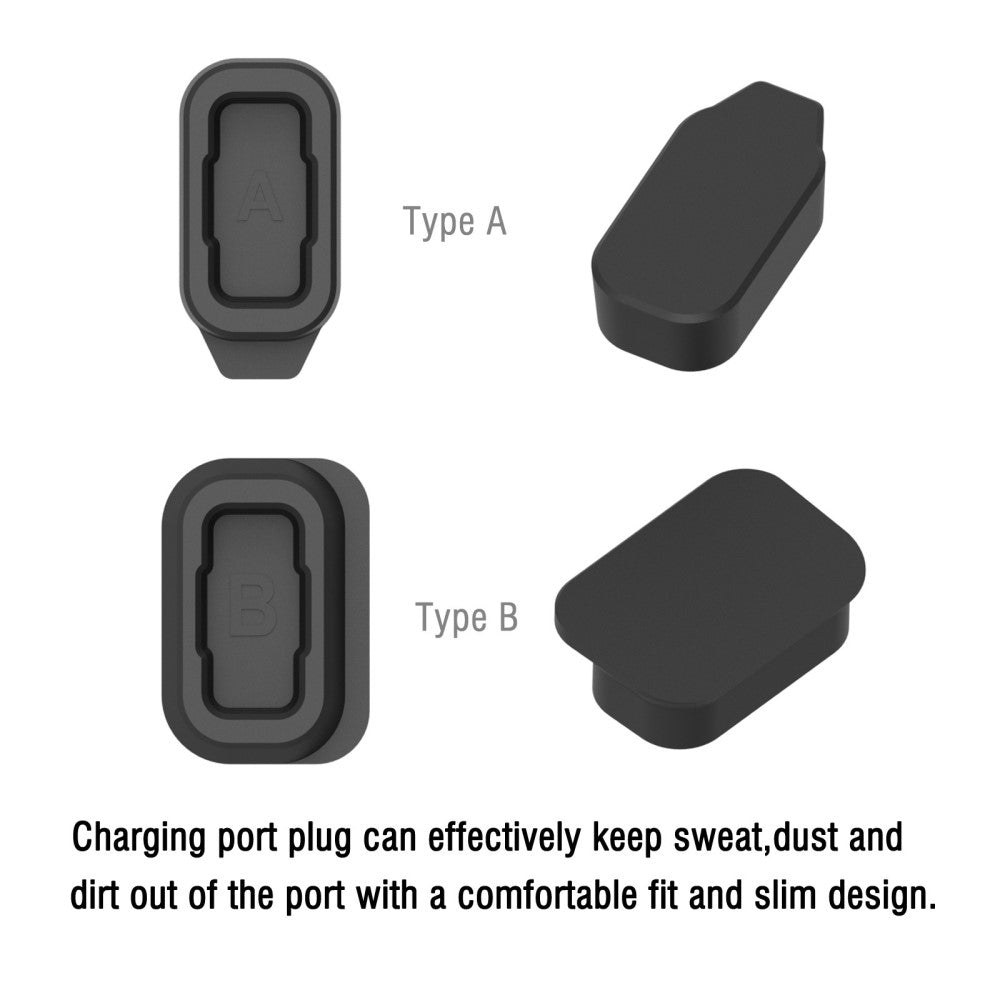Super Pænt Silikone Cover passer til Coros Smartwatch - Rød#serie_5