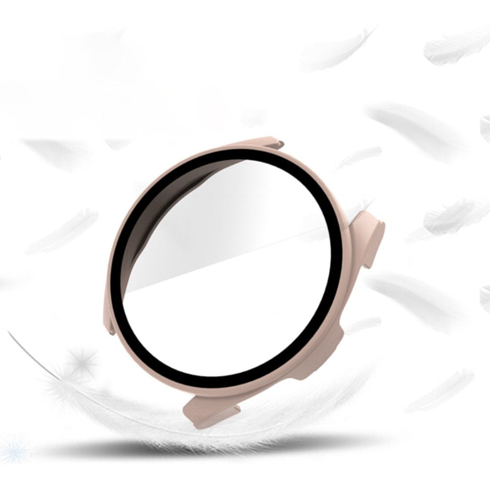 Rigtigt Fint Xiaomi Watch S2 46mm Cover med Skærmbeskytter i Plastik og Hærdet Glas - Gennemsigtig#serie_2
