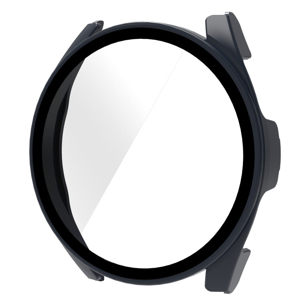 Rigtigt Fint Xiaomi Watch S2 46mm Cover med Skærmbeskytter i Plastik og Hærdet Glas - Blå#serie_3