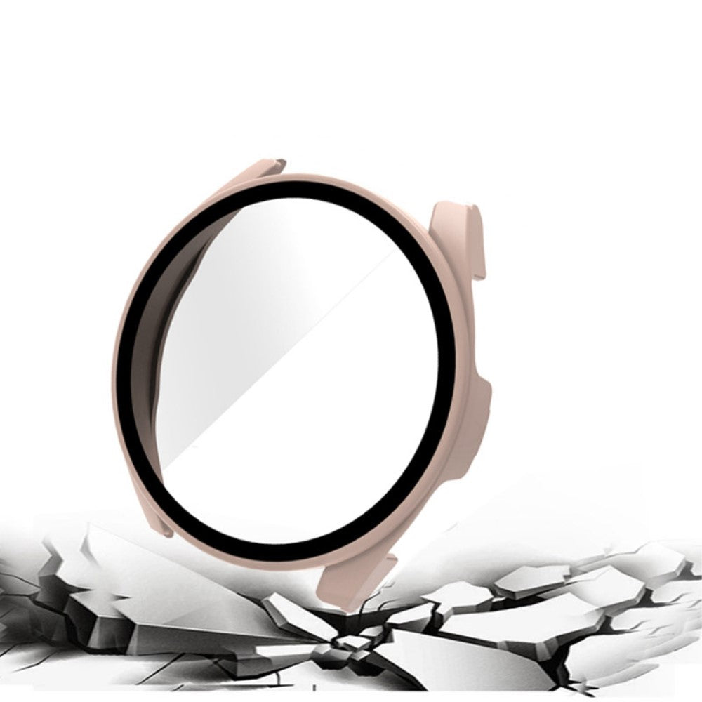 Rigtigt Fint Xiaomi Watch S2 46mm Cover med Skærmbeskytter i Plastik og Hærdet Glas - Sort#serie_6