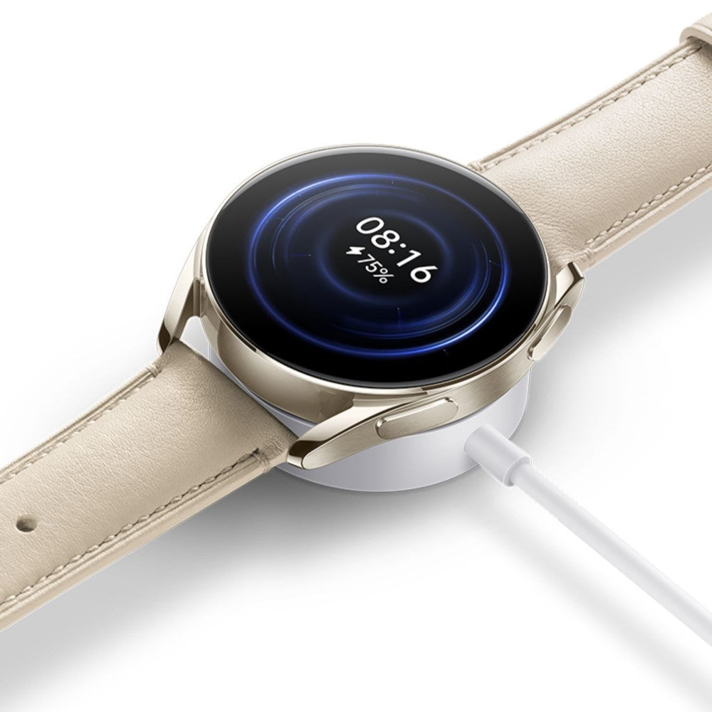 100cm Plastik Xiaomi Watch S2 46mm / Xiaomi Watch S2 42mm Magnetisk Ladestation - Hvid#serie_2