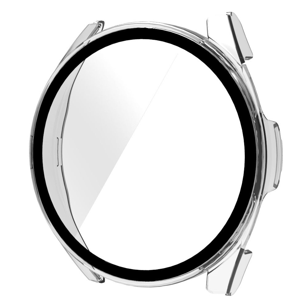 Fint Xiaomi Watch S2 42mm Cover med Skærmbeskytter i Plastik og Hærdet Glas - Gennemsigtig#serie_1