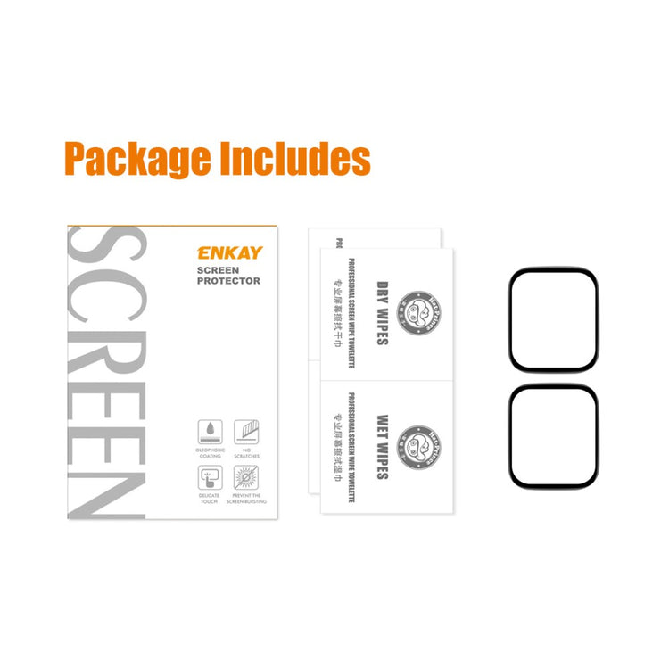 2stk Xiaomi Redmi Band 3 Silikone  HD Skærmbeskytter - Gennemsigtig#serie_2