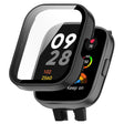 Mega Stylish Xiaomi Redmi Band 3 Cover with Screen Protector in Plastic and Tempered Glass