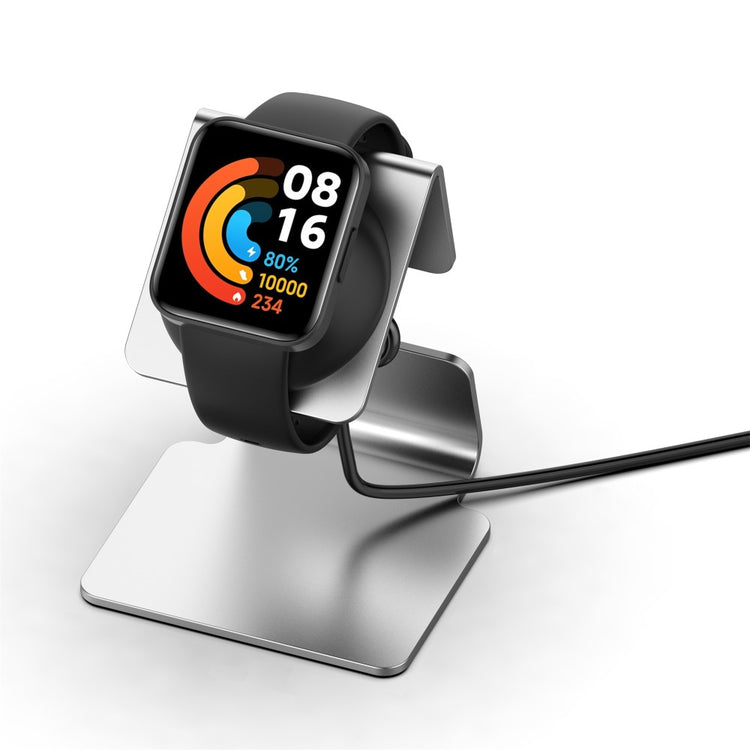 Metal Holder passer til Xiaomi Redmi Watch 3 / Xiaomi Redmi Watch 2 - Sølv#serie_4