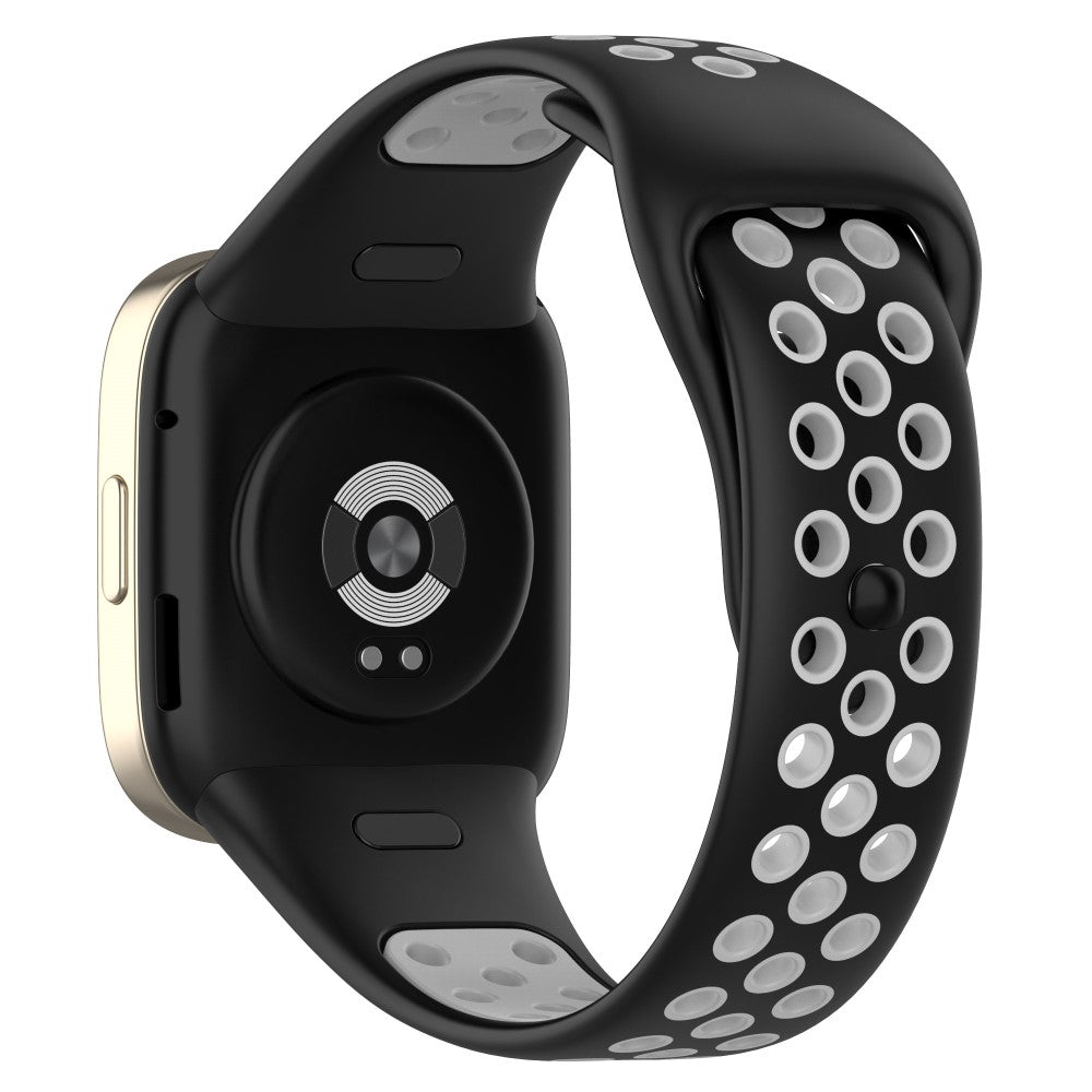 Silikone Universal Rem passer til Xiaomi Redmi Watch 3 / Xiaomi Mi Watch Lite 3 - Sort#serie_3