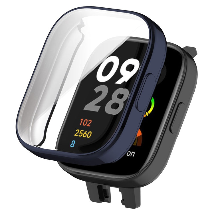 Mega Flot Silikone Cover passer til Xiaomi Redmi Watch 3 / Xiaomi Mi Watch Lite 3 - Blå#serie_3