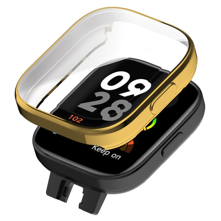 Mega Flot Silikone Cover passer til Xiaomi Redmi Watch 3 / Xiaomi Mi Watch Lite 3 - Guld#serie_5