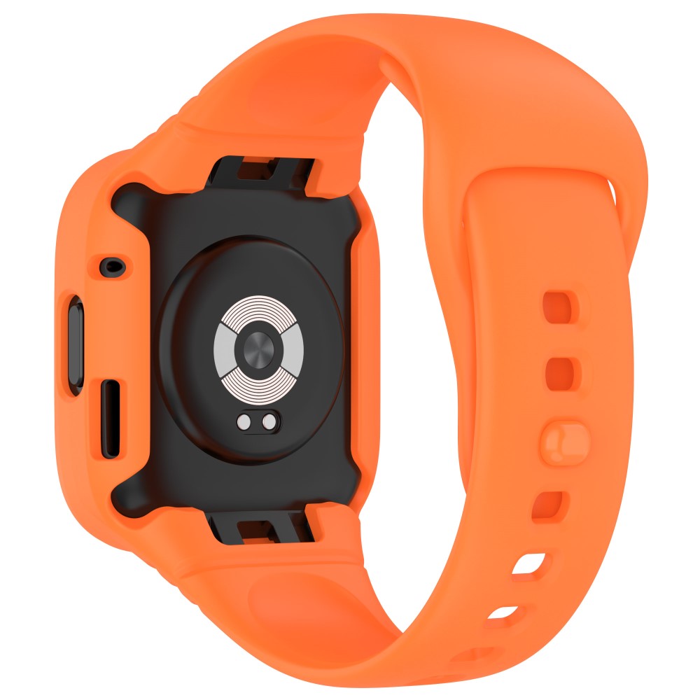 Xiaomi Redmi Watch 3 silicone strap with protective cover - Orange#serie_4