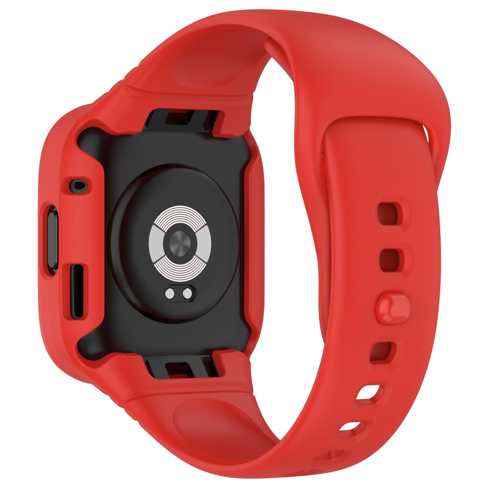 Xiaomi Redmi Watch 3 silicone strap with protective cover - Red#serie_5