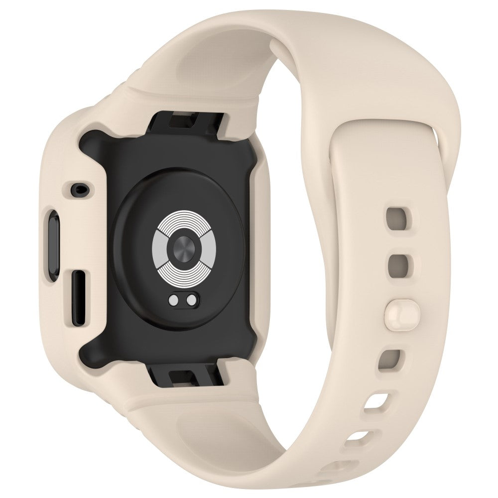Xiaomi Redmi Watch 3 silicone strap with protective cover - Ivory White#serie_8