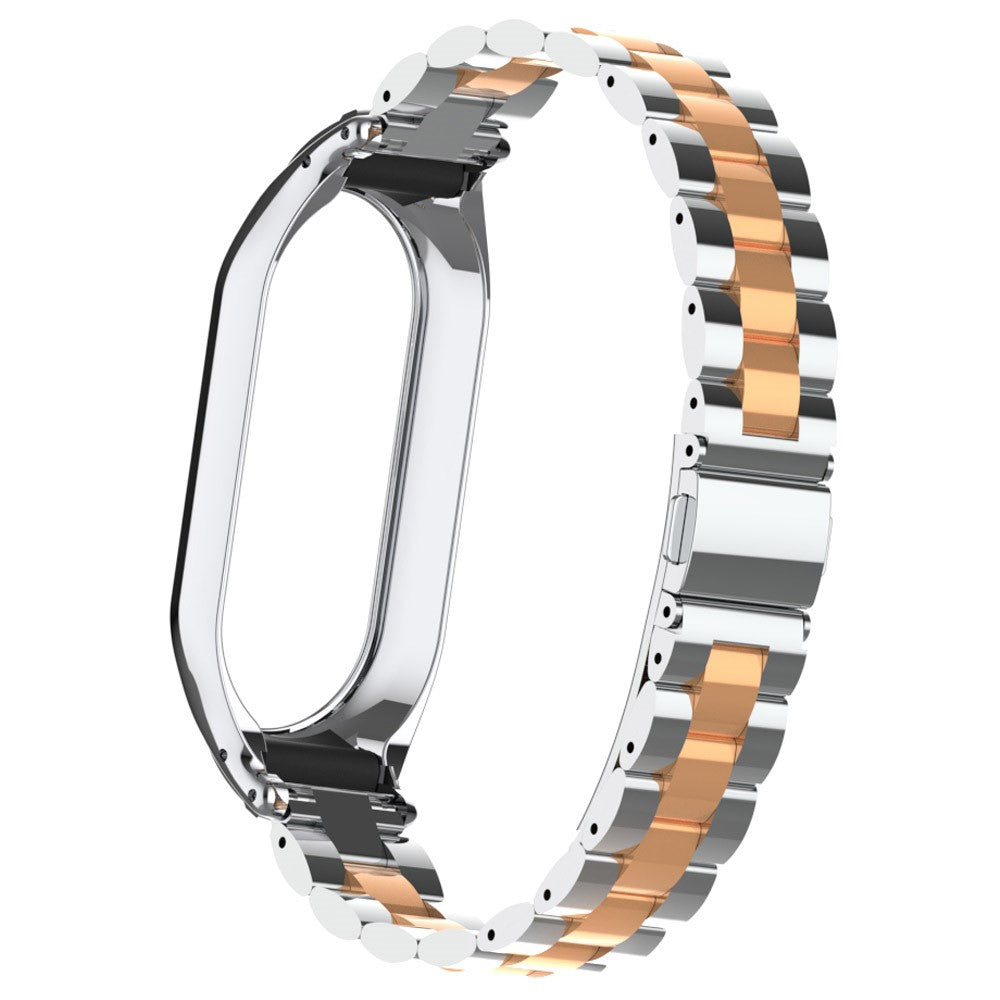 Helt Vildt Nydelig Metal Rem passer til Xiaomi Smart Band 8 - Pink#serie_1