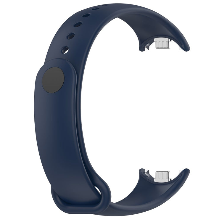 Mega Flot Silikone Rem passer til Xiaomi Smart Band 8 - Blå#serie_13