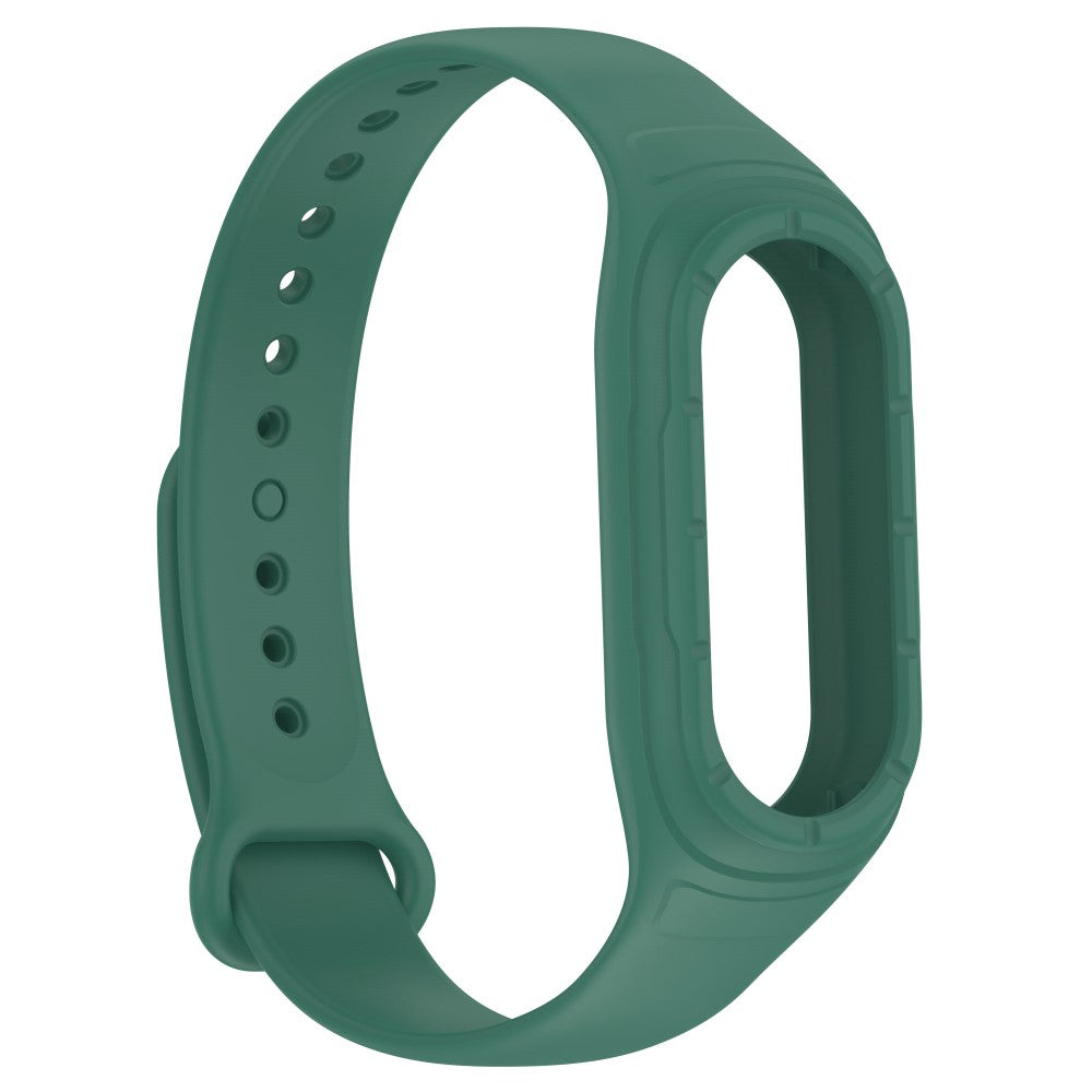 Alle Tiders Silikone Rem passer til Xiaomi Smart Band 8 - Grøn#serie_11