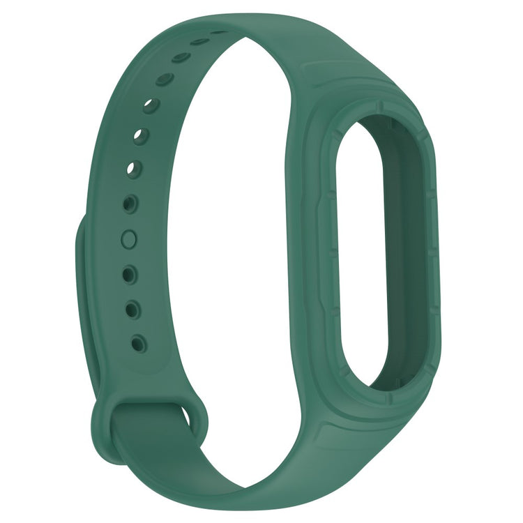 Alle Tiders Silikone Rem passer til Xiaomi Smart Band 8 - Grøn#serie_11