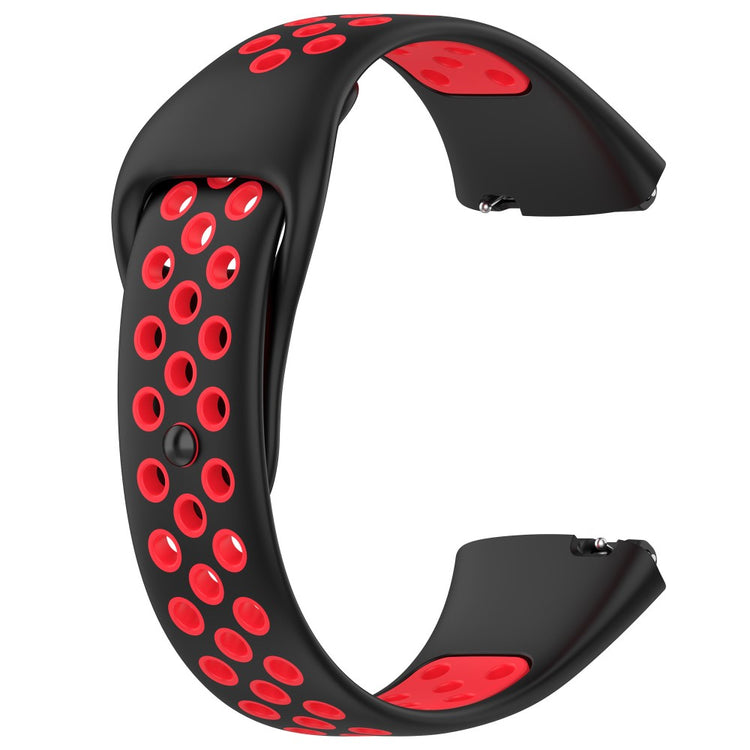 Mega Komfortabel Silikone Universal Rem passer til Xiaomi Smartwatch - Rød#serie_3