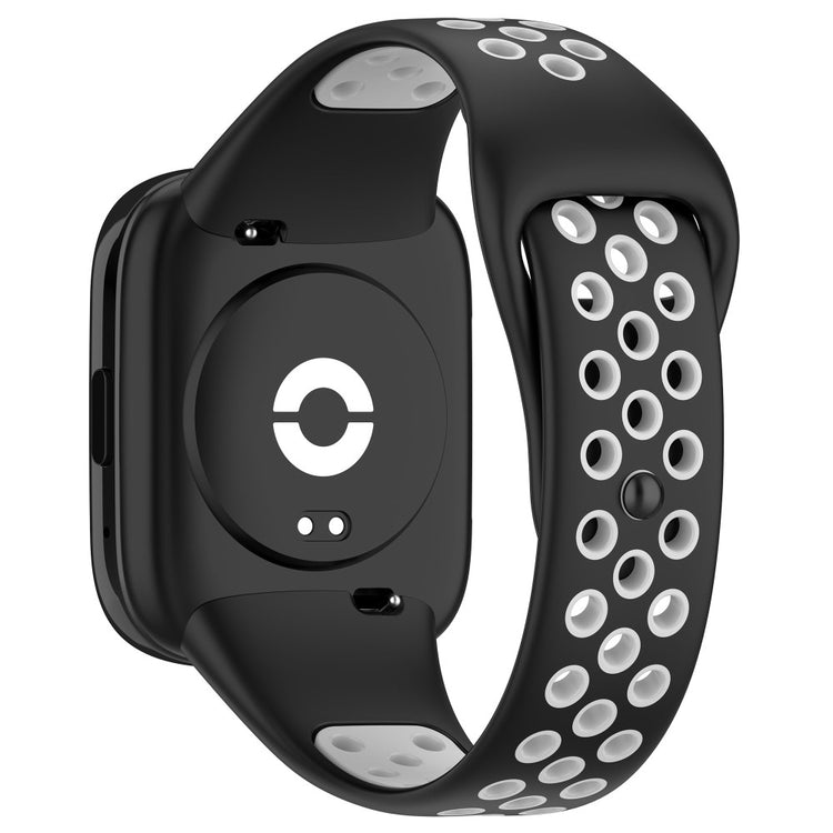 Mega Komfortabel Silikone Universal Rem passer til Xiaomi Smartwatch - Sort#serie_4