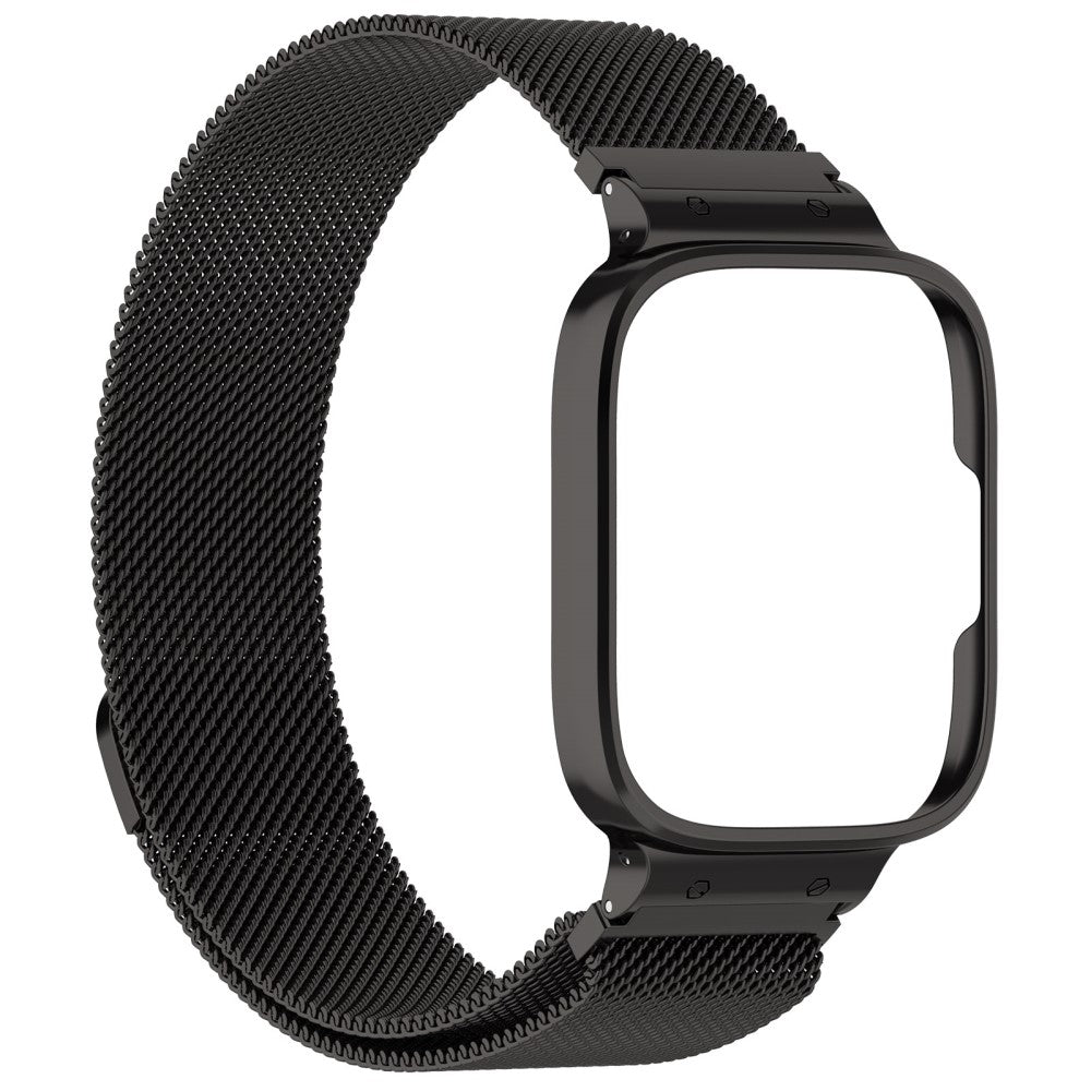 Metal Universal Rem passer til Xiaomi Redmi Watch 3 Active / Xiaomi Mi Watch Lite 3 - Sort#serie_9