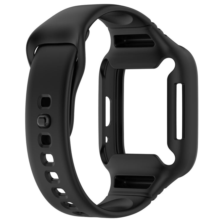 Silikone Universal Rem passer til Xiaomi Redmi Watch 3 Active / Xiaomi Mi Watch Lite 3 - Sort#serie_1