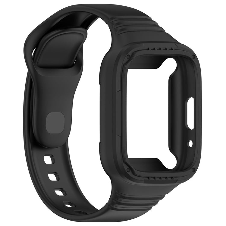 Silikone Universal Rem passer til Xiaomi Redmi Watch 3 Active / Xiaomi Mi Watch Lite 3 - Sort#serie_1