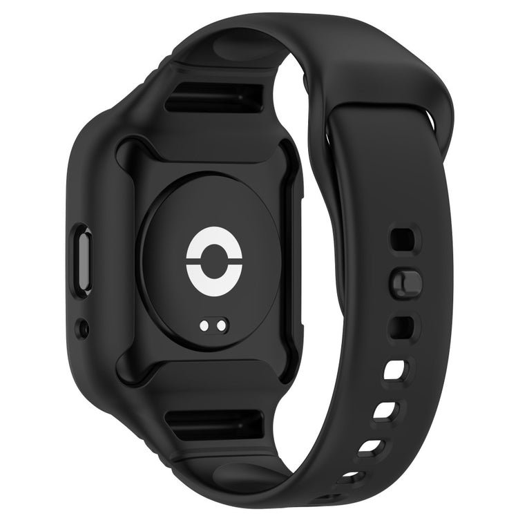 Xiaomi Redmi Watch 3 Active / Lite 3 silicone strap with protective cover - Black#serie_1