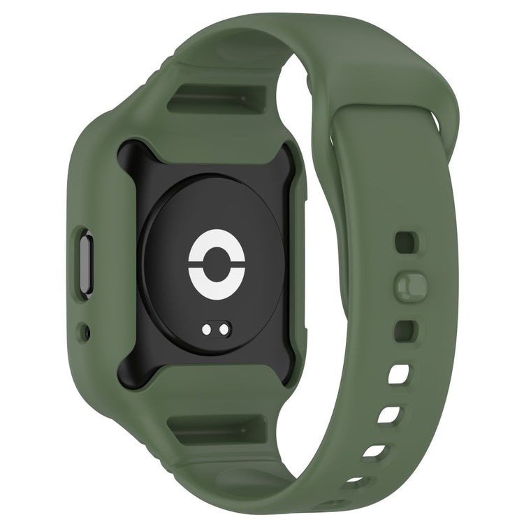 Xiaomi Redmi Watch 3 Active / Lite 3 silicone strap with protective cover - Dark Green#serie_2