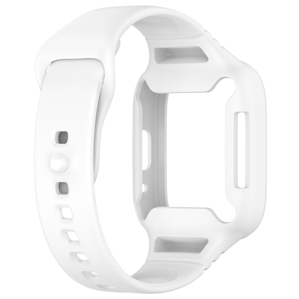 Silikone Universal Rem passer til Xiaomi Redmi Watch 3 Active / Xiaomi Mi Watch Lite 3 - Hvid#serie_3