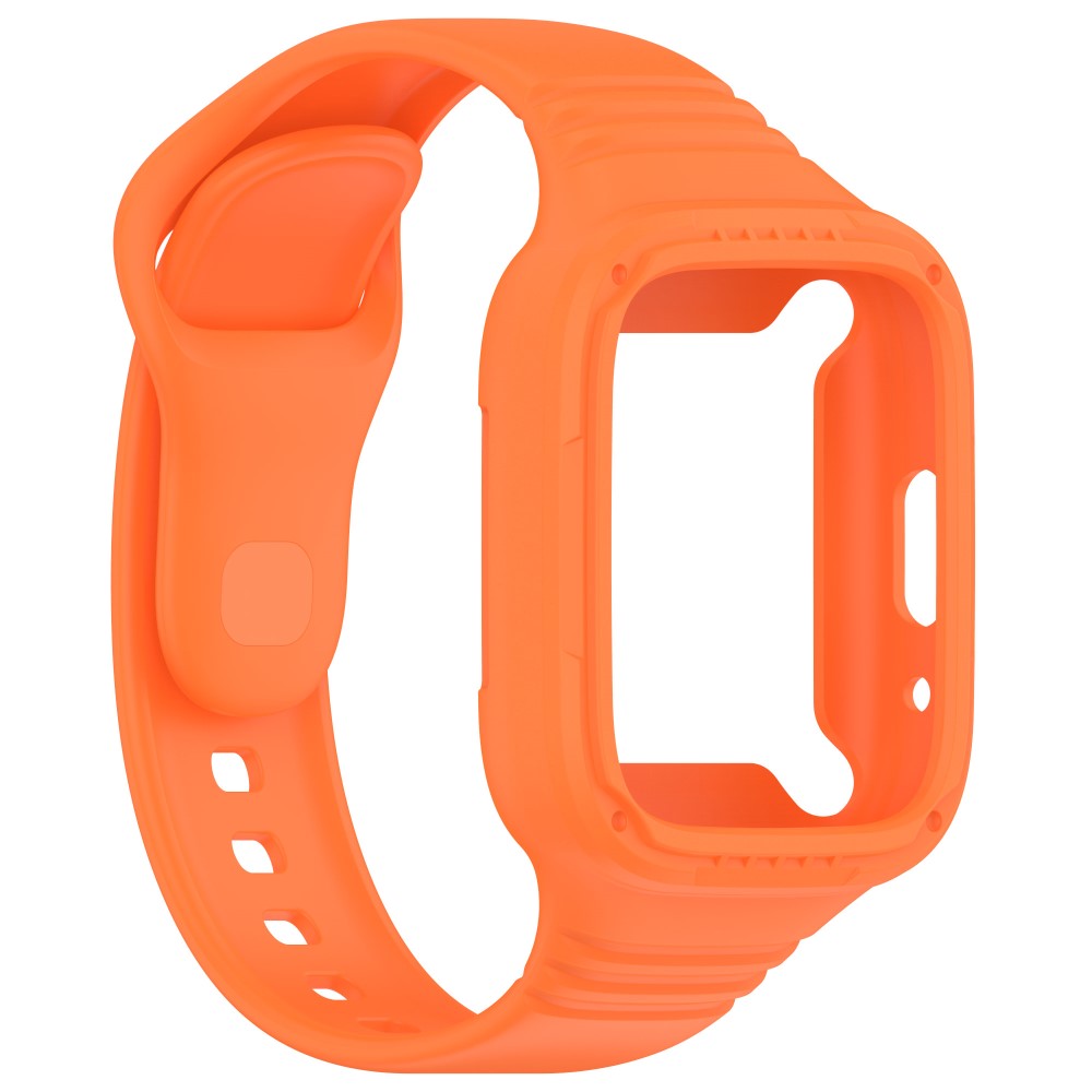 Silikone Universal Rem passer til Xiaomi Redmi Watch 3 Active / Xiaomi Mi Watch Lite 3 - Orange#serie_4