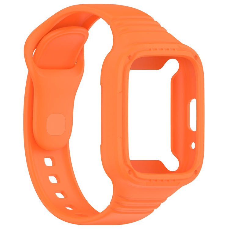 Silikone Universal Rem passer til Xiaomi Redmi Watch 3 Active / Xiaomi Mi Watch Lite 3 - Orange#serie_4