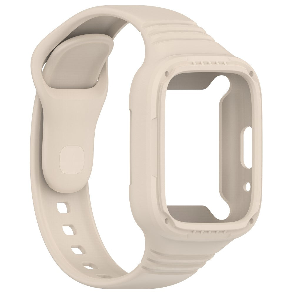 Silikone Universal Rem passer til Xiaomi Redmi Watch 3 Active / Xiaomi Mi Watch Lite 3 - Hvid#serie_8