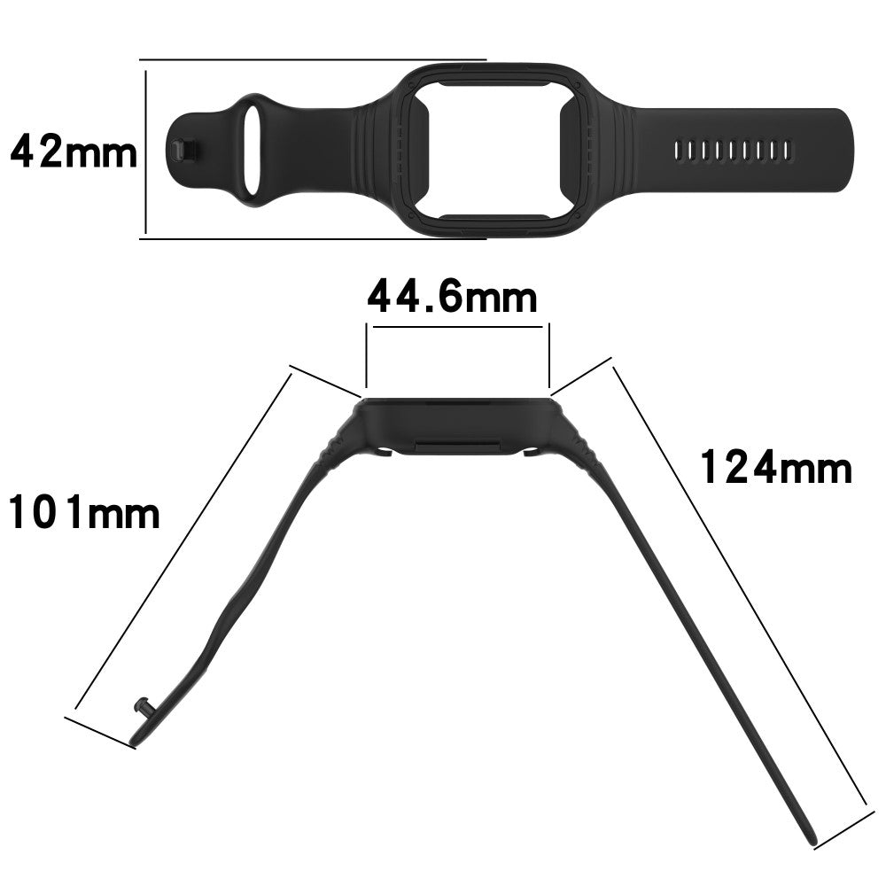 Silikone Universal Rem passer til Xiaomi Redmi Watch 3 Active / Xiaomi Mi Watch Lite 3 - Hvid#serie_8
