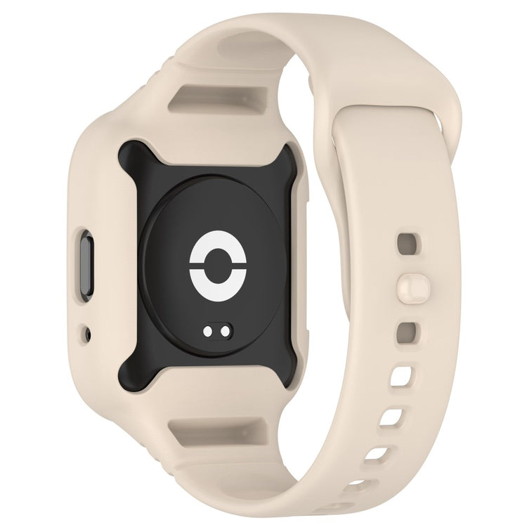 Xiaomi Redmi Watch 3 Active / Lite 3 silicone strap with protective cover - Ivory White#serie_8