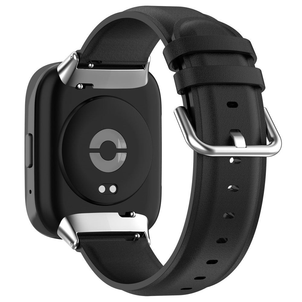 Xiaomi Redmi Watch 3 Active / Lite 3 Genuine leather strap with connector - Black#serie_1