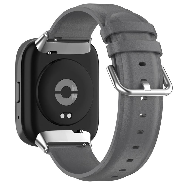 Xiaomi Redmi Watch 3 Active / Lite 3 Genuine leather strap with connector - Grey#serie_4