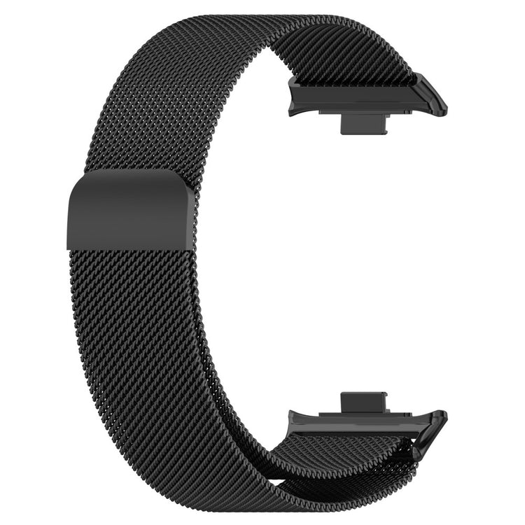Supercool Metal Rem passer til Xiaomi Smart Band 8 Pro - Sort#serie_1