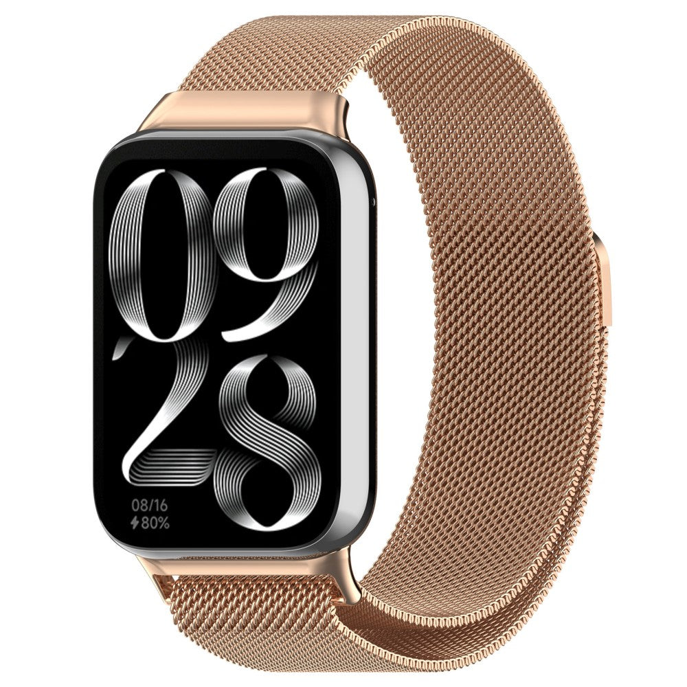 Xiaomi Smart Band 8 Pro milanese metal strap - Rose Gold#serie_4