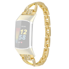 Mega Pænt Metal Rem passer til Fitbit Charge 2 - Guld#serie_2